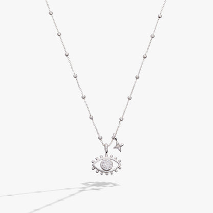 Evil Eye Duo Charm Necklace ALEX AND ANI