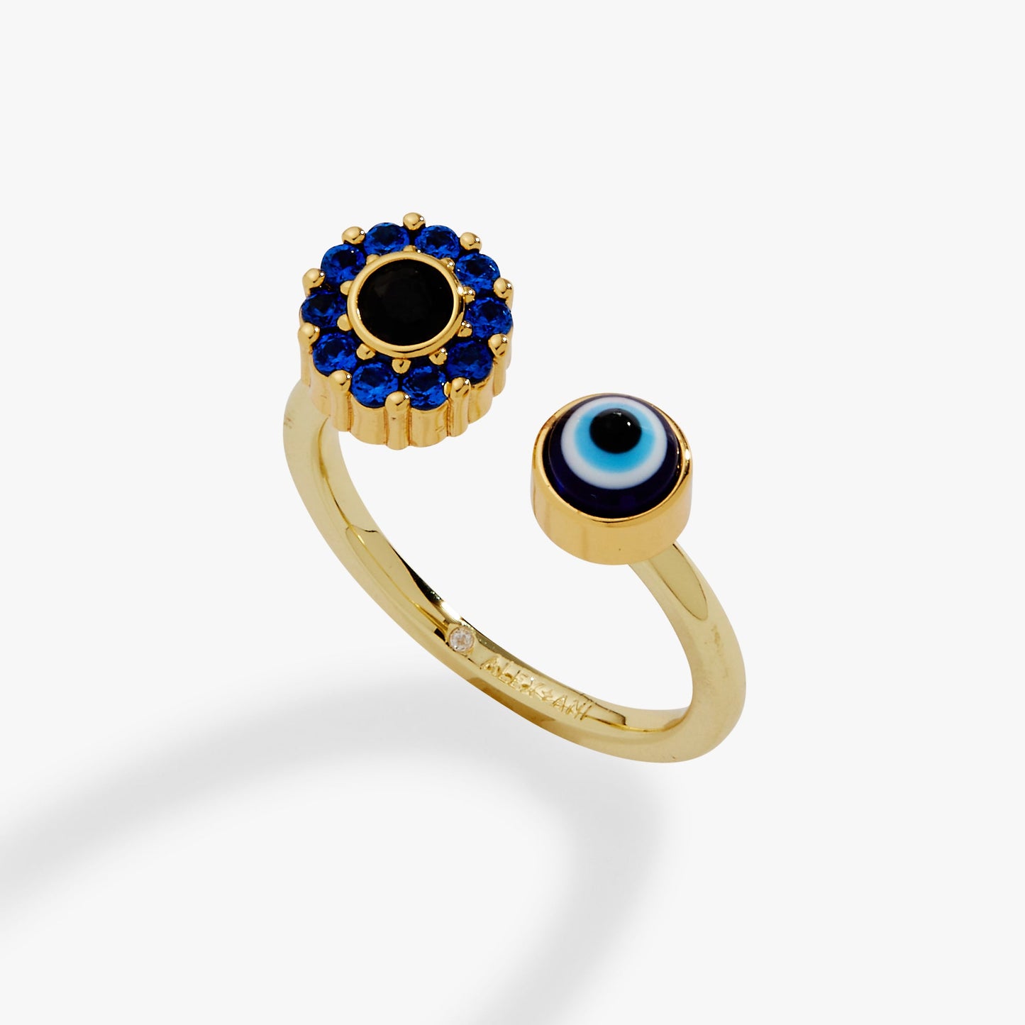 Evil Eye Fidget Spinner Ring ALEX AND ANI