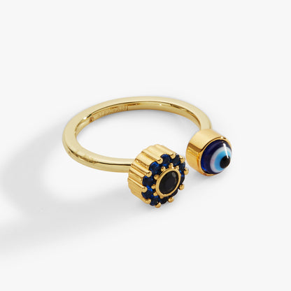 Evil Eye Fidget Spinner Ring ALEX AND ANI