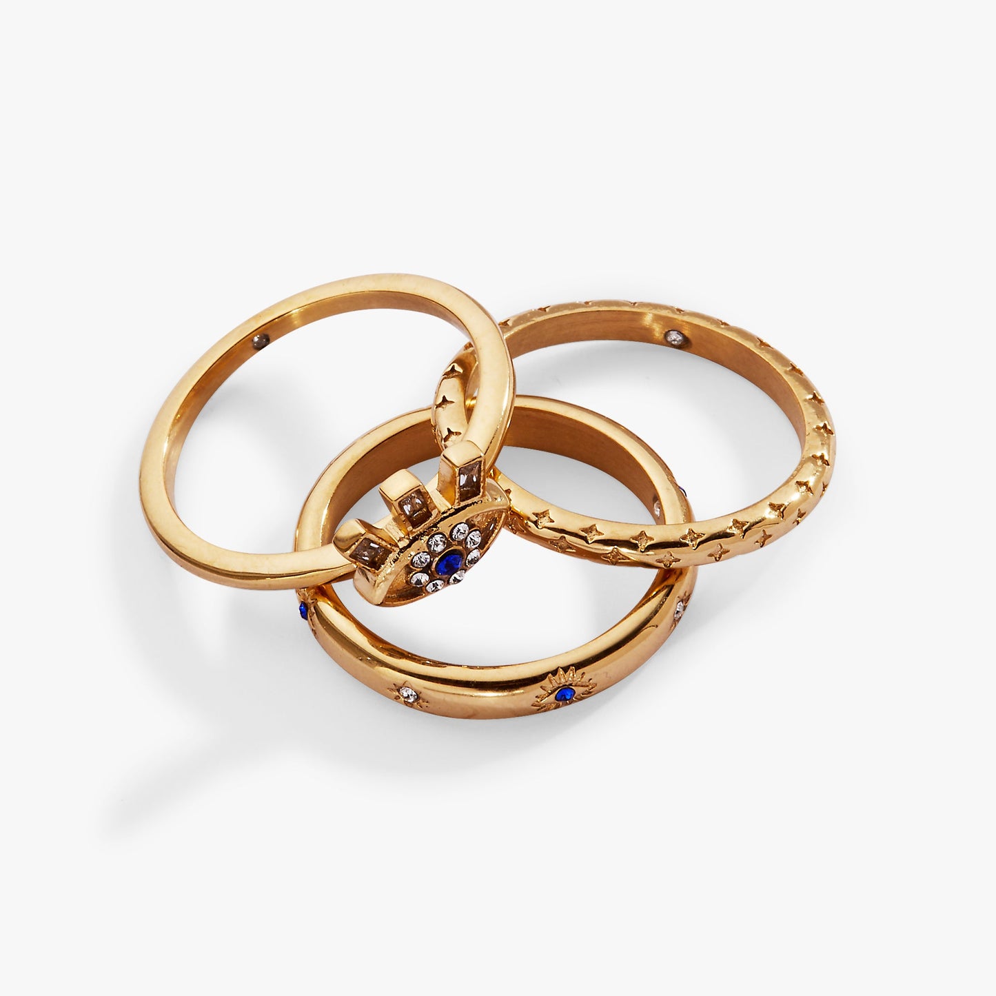 Evil Eye Stacking Ring Set of 3 ALEX AND ANI