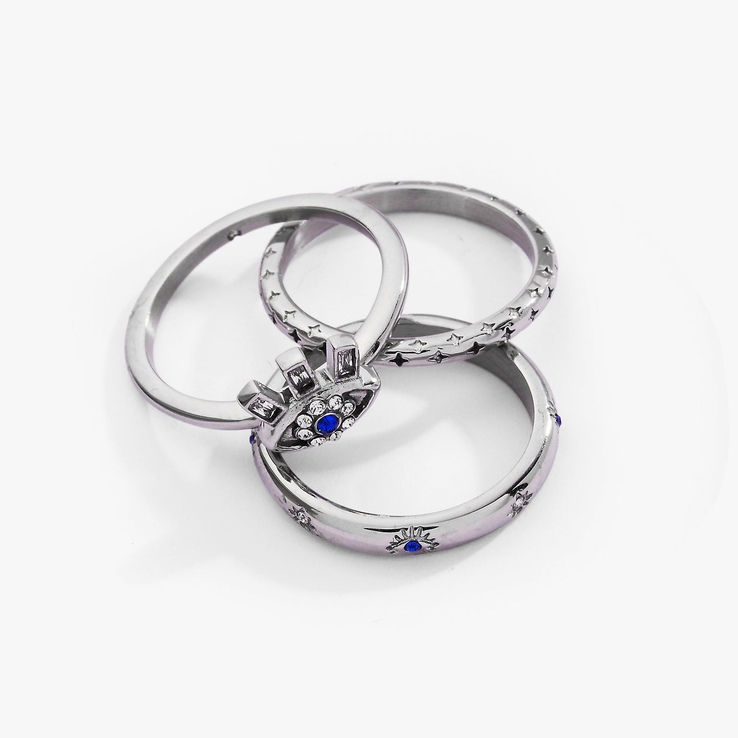 Evil Eye Stacking Ring Set of 3 ALEX AND ANI