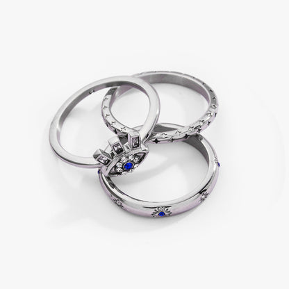 Evil Eye Stacking Ring Set of 3 ALEX AND ANI
