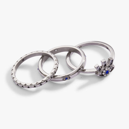 Evil Eye Stacking Ring Set of 3 ALEX AND ANI