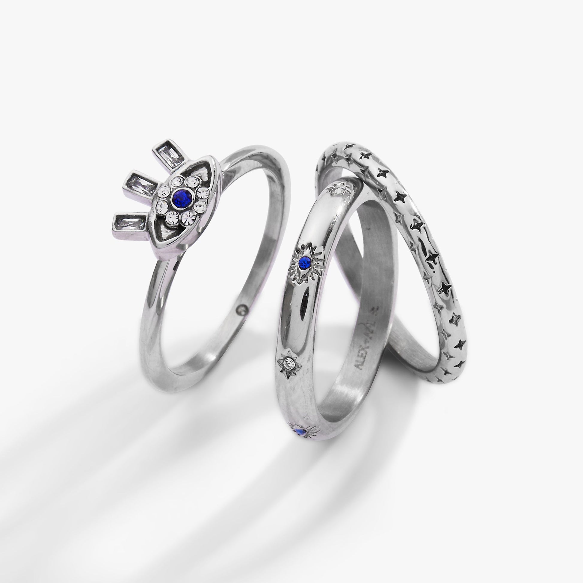 Evil Eye Stacking Ring Set of 3 ALEX AND ANI