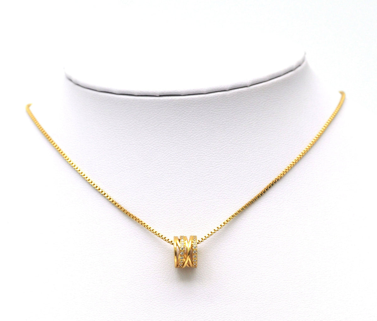 CZ Spacer Beads, Sku#Y621