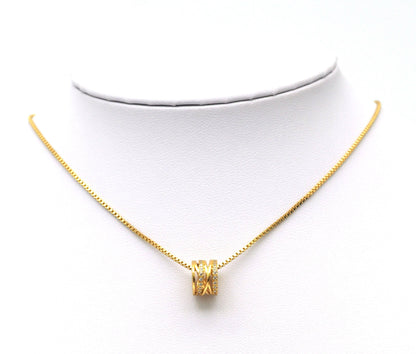 CZ Spacer Beads, Sku#Y621