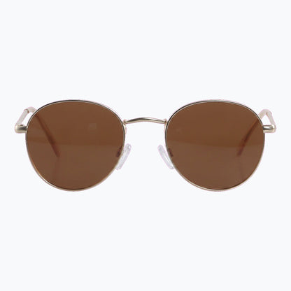 Raven Round Metal Sunglasses Black Frame For Everyday Wear Jaxy Eyewear