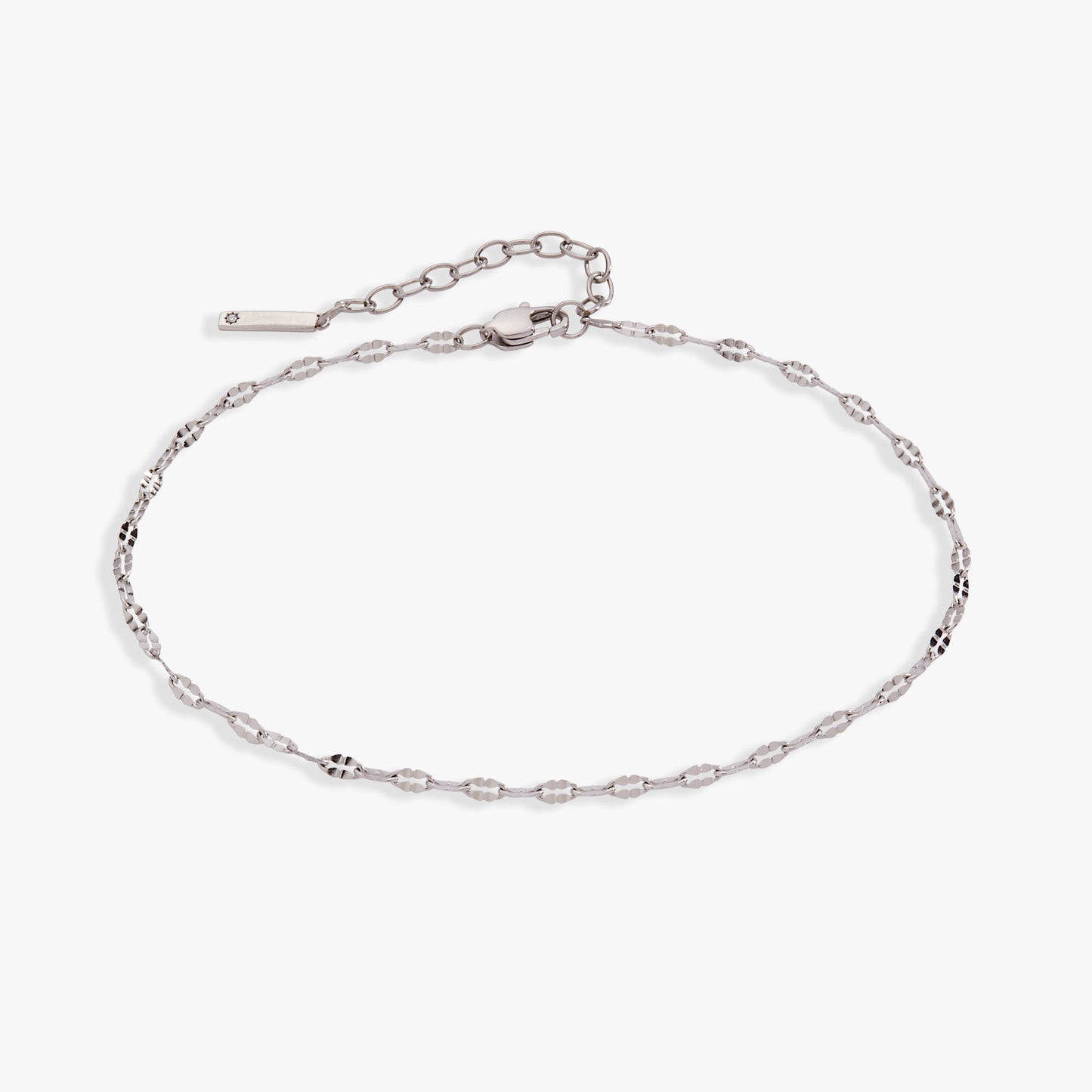 Multi Faceted Chain Anklet ALEX AND ANI