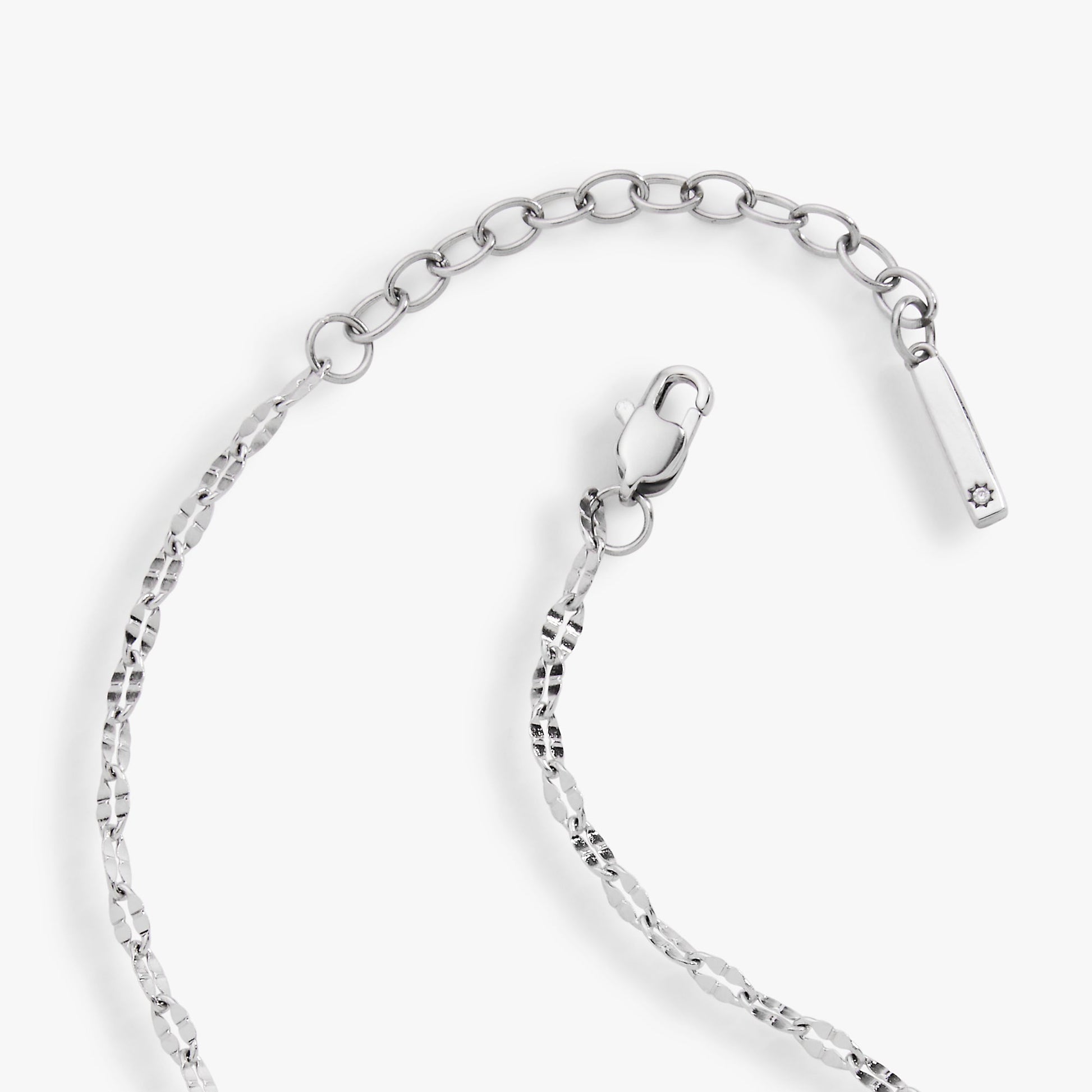 Multi Faceted Chain Anklet ALEX AND ANI
