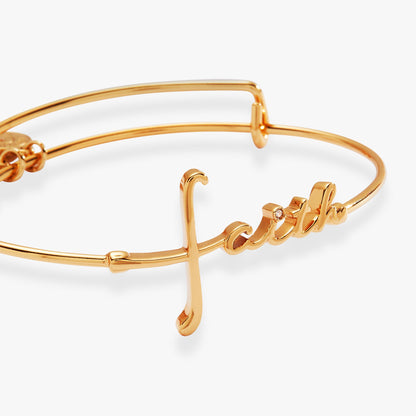 Faith In-Line Bracelet ALEX AND ANI