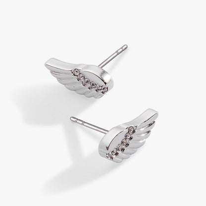 Faith Wing Stud Earrings ALEX AND ANI