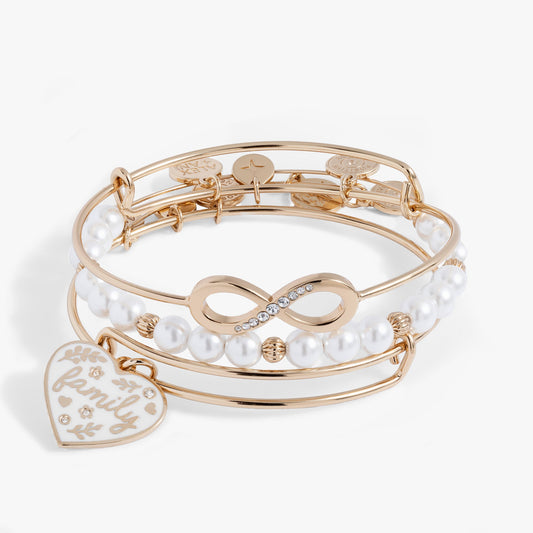 Family Bangle Set of 3 ALEX AND ANI