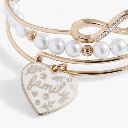 Family Bangle Set of 3 ALEX AND ANI