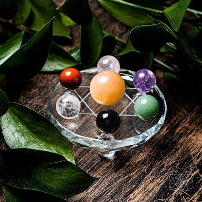 Feng Shui Crystal Ball Set Conscious Items