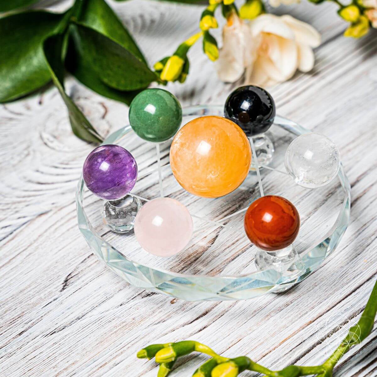 Feng Shui Crystal Ball Set Conscious Items