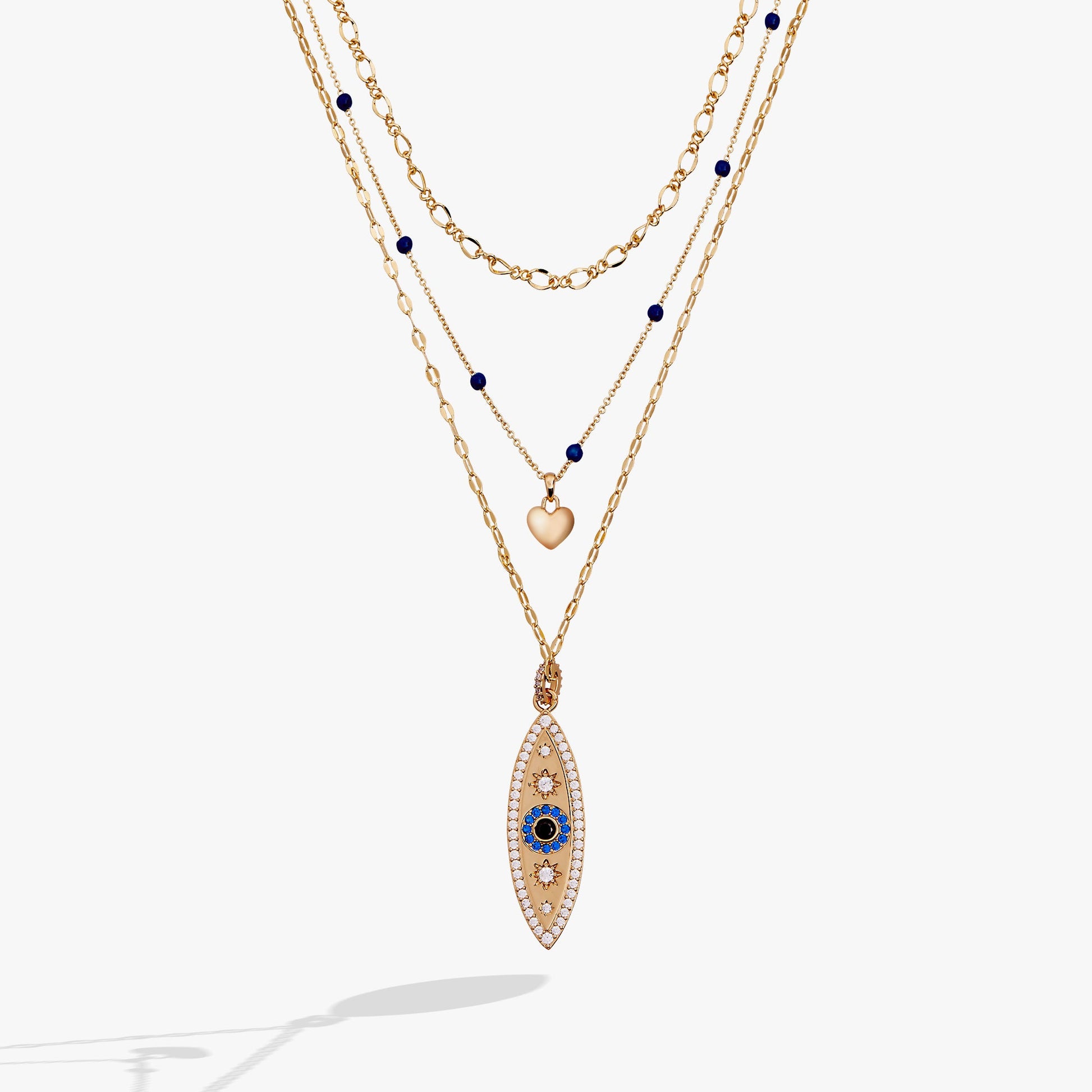 Festival Stranded™ Evil Eye Necklace ALEX AND ANI