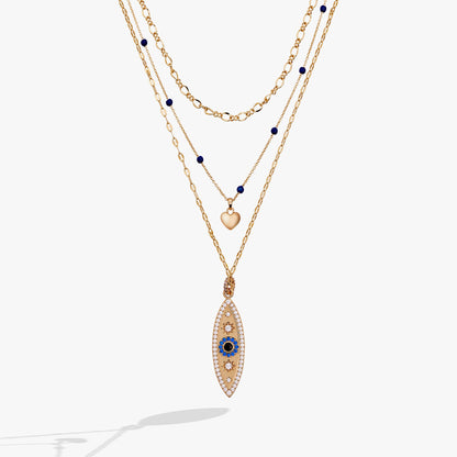 Festival Stranded™ Evil Eye Necklace ALEX AND ANI