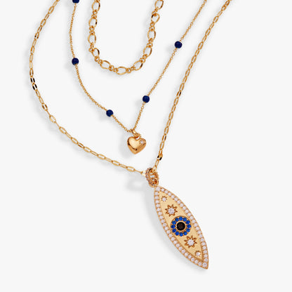 Festival Stranded™ Evil Eye Necklace ALEX AND ANI