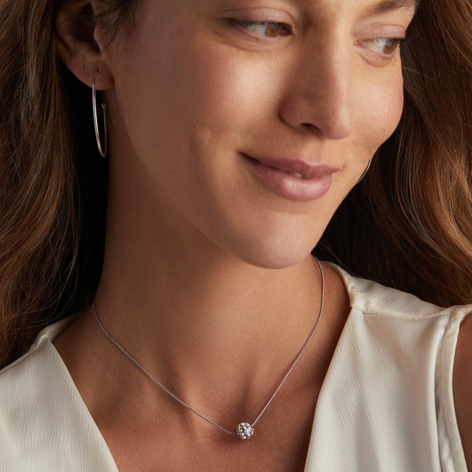 Fireball Necklace, Crystal ALEX AND ANI