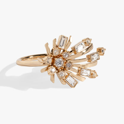 Festive Sparkle Statement Ring ALEX AND ANI