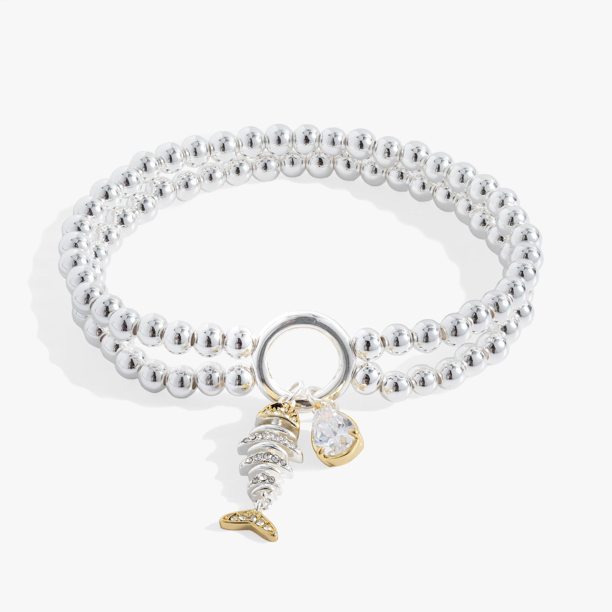 Fishbone Double Stretch Bracelet ALEX AND ANI