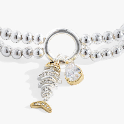 Fishbone Double Stretch Bracelet ALEX AND ANI