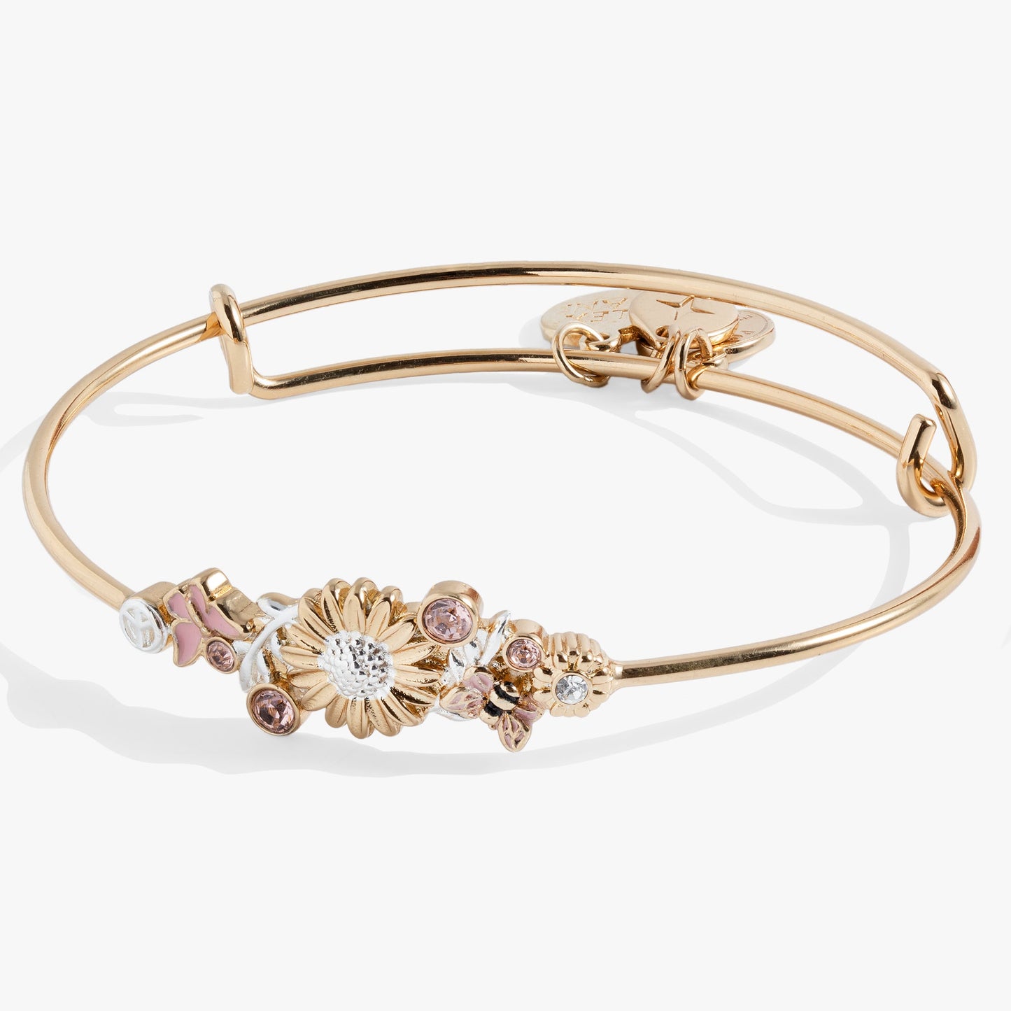 Floral Inline Bangle ALEX AND ANI