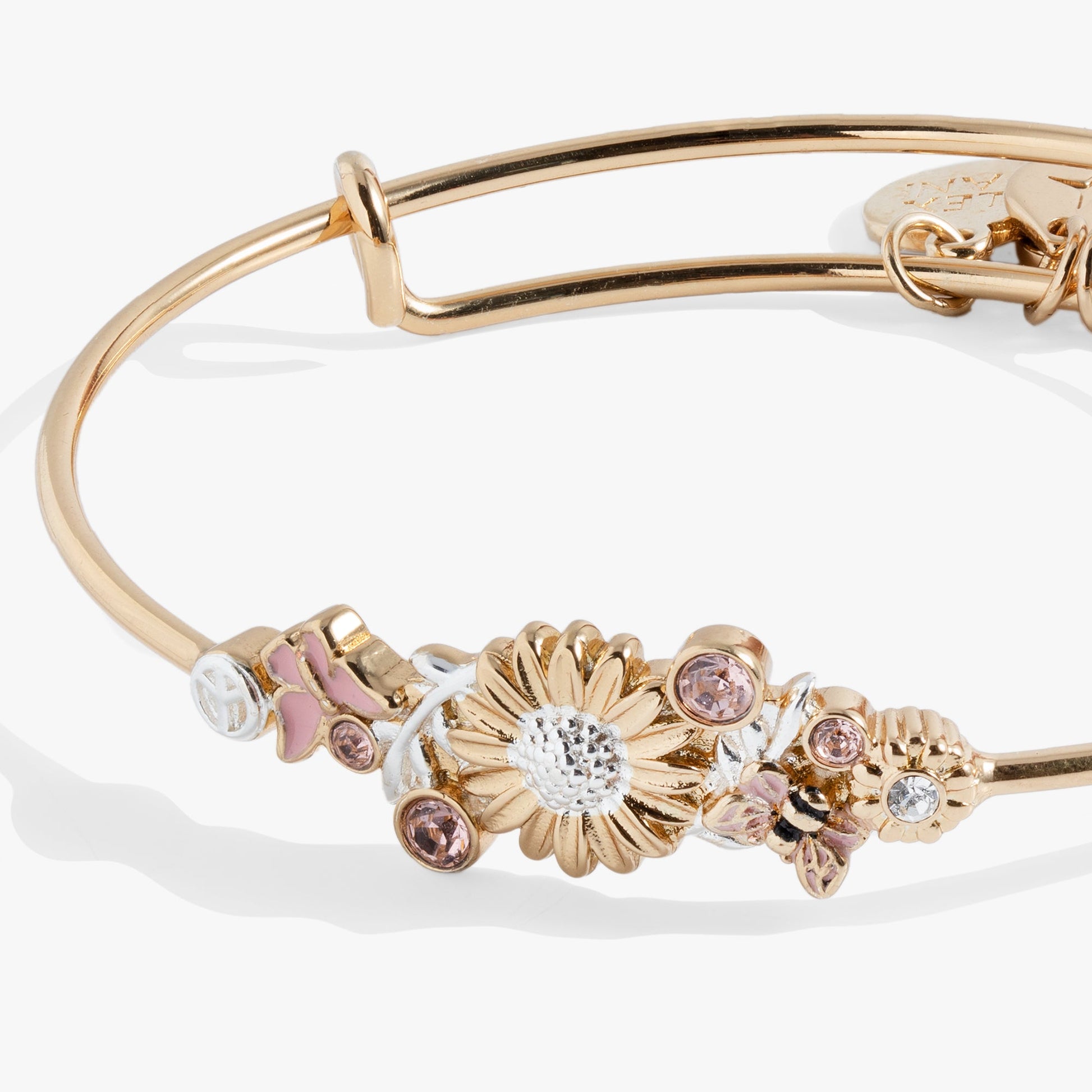 Floral Inline Bangle ALEX AND ANI