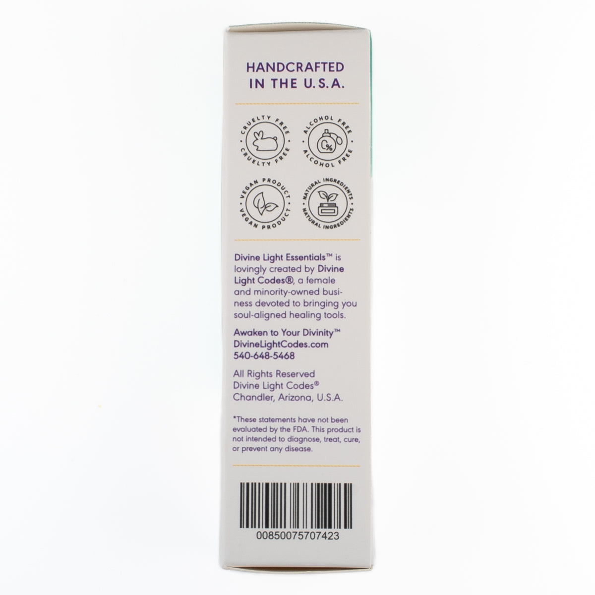 I Am Focused Essential Oil Elixir - Concentration, Awareness, Mindfulness - 10ml Roller Bottle Divine Light Codes