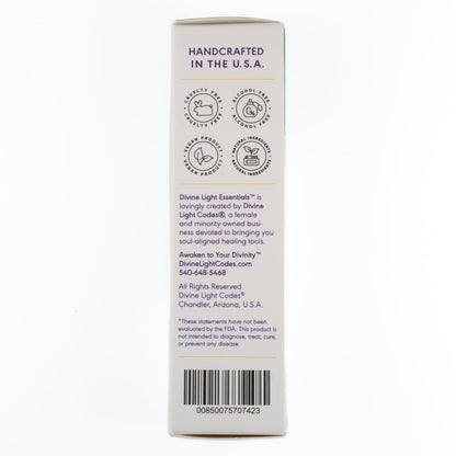 I Am Focused Essential Oil Elixir - Concentration, Awareness, Mindfulness - 10ml Roller Bottle Divine Light Codes