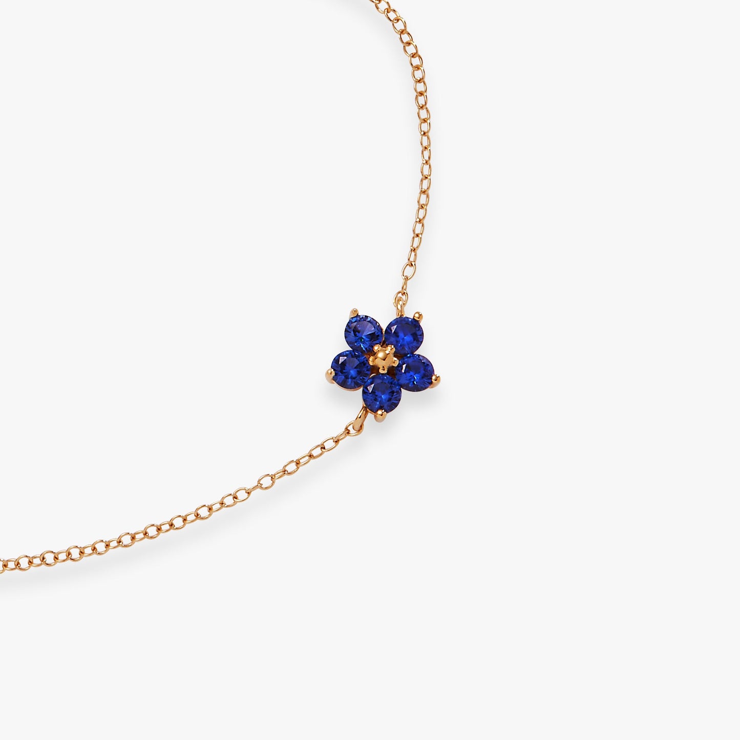 Crystal Forget-Me-Not Flower Bracelet ALEX AND ANI