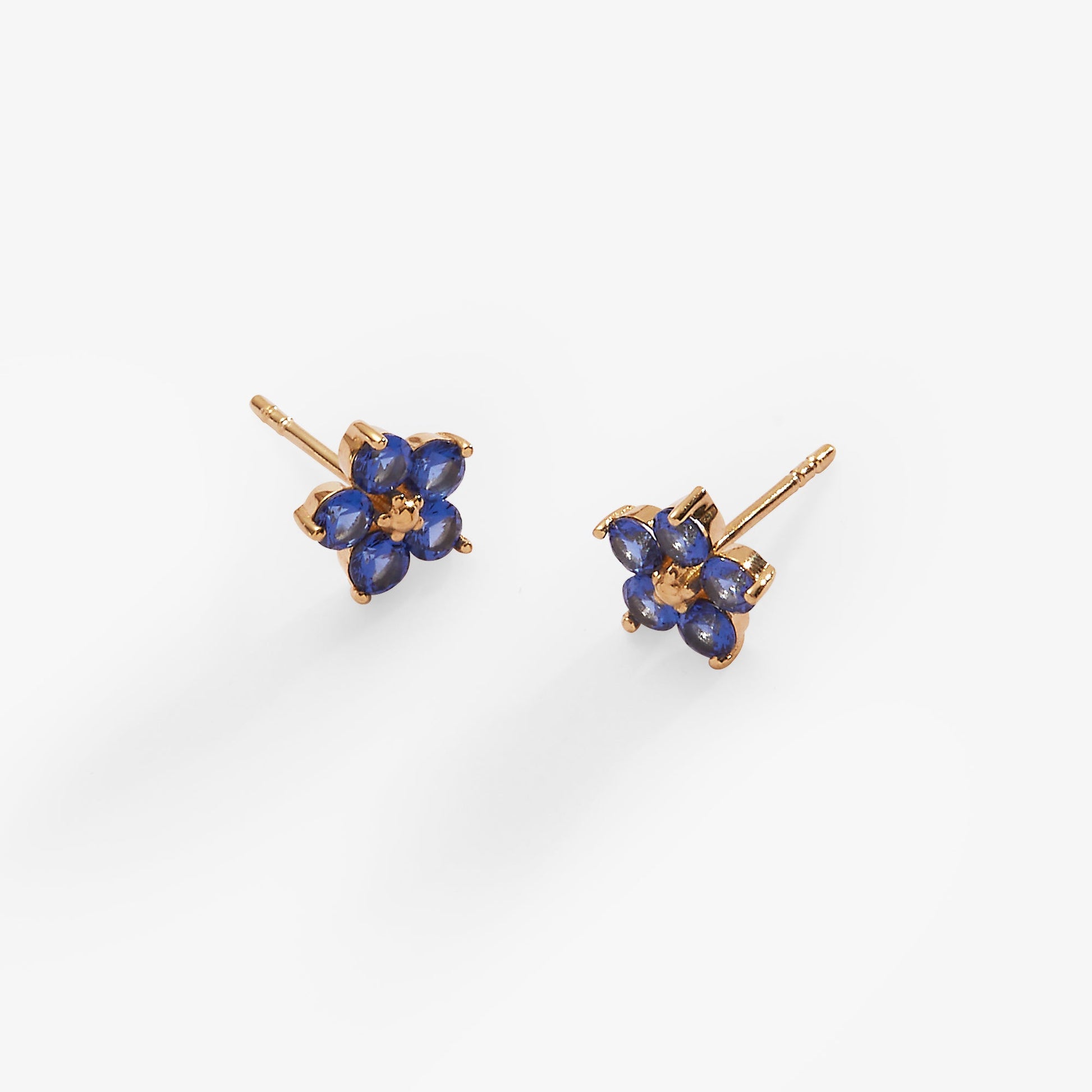 Crystal Forget-Me-Not Flower Earrings ALEX AND ANI