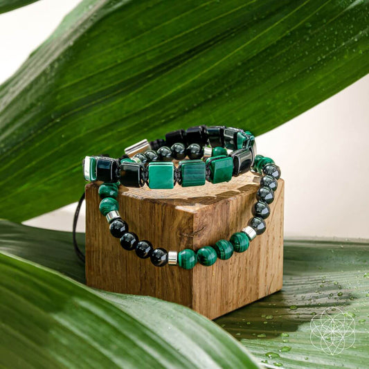 Fortress of Heart & Mind: Bracelet Set for Mental Healing Conscious Items