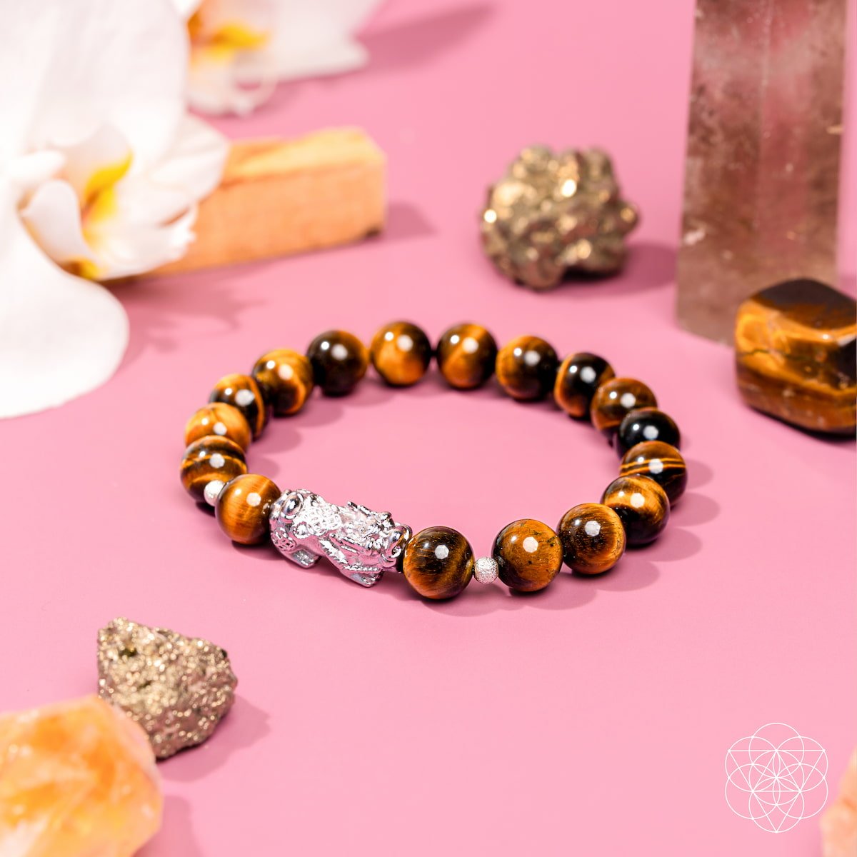 Fortune Flows - Tiger’s Eye & Pixiu Bracelet Conscious Items
