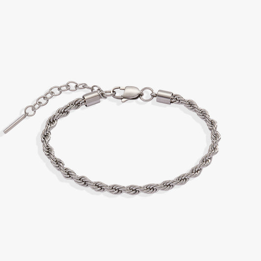 French Rope Stainless Adjustable Bracelet ALEX AND ANI