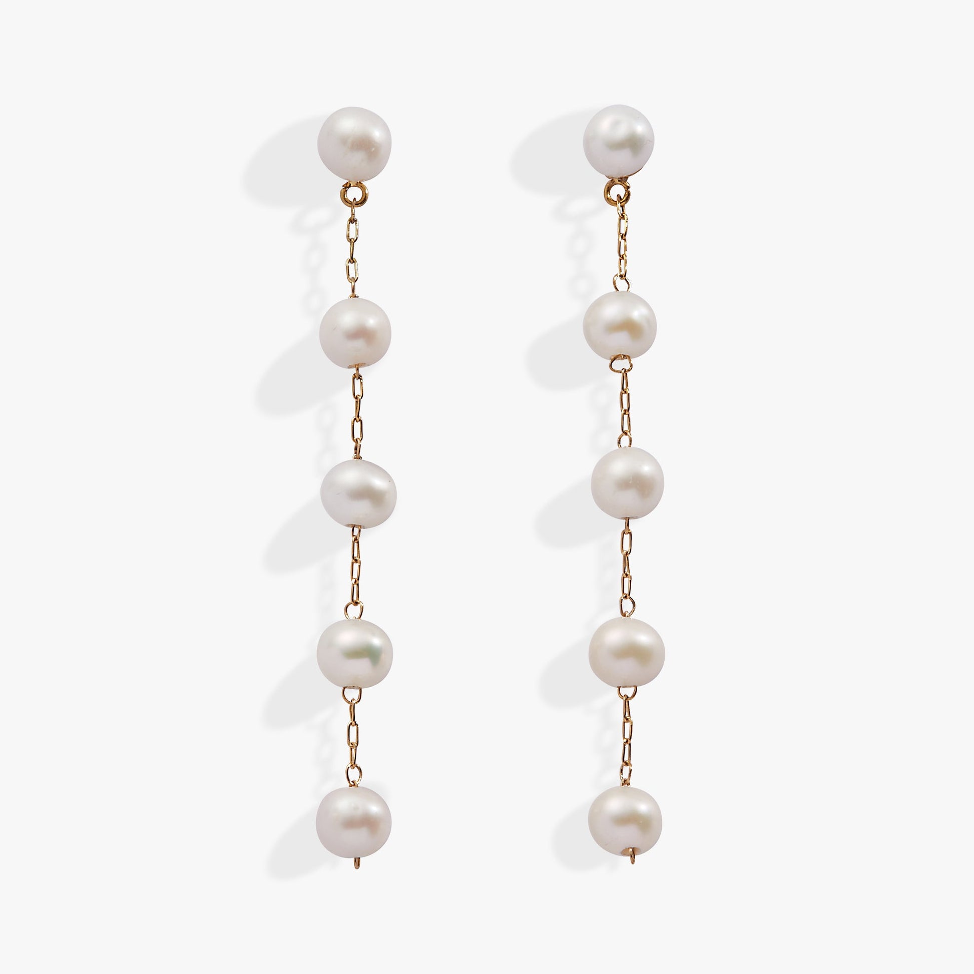 Freshwater Pearl Drop Earrings ALEX AND ANI