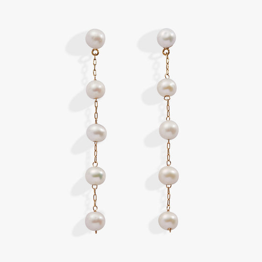 Freshwater Pearl Drop Earrings ALEX AND ANI