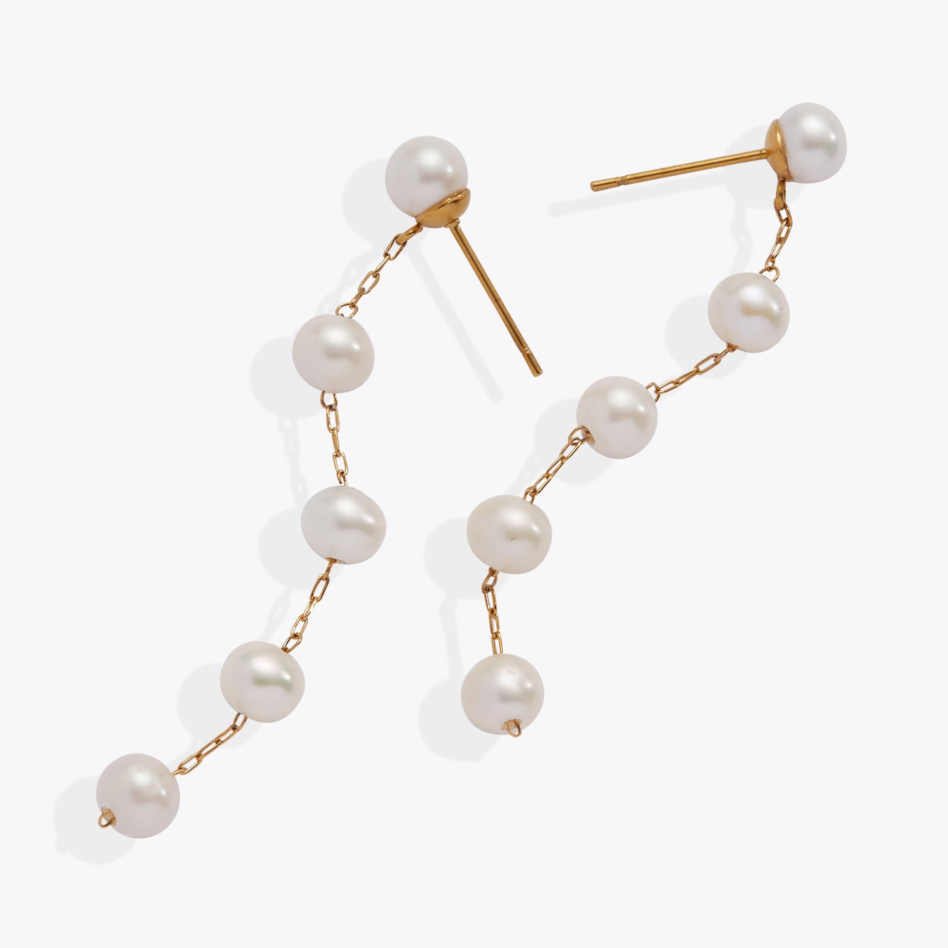Freshwater Pearl Drop Earrings ALEX AND ANI