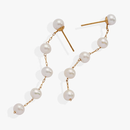 Freshwater Pearl Drop Earrings ALEX AND ANI