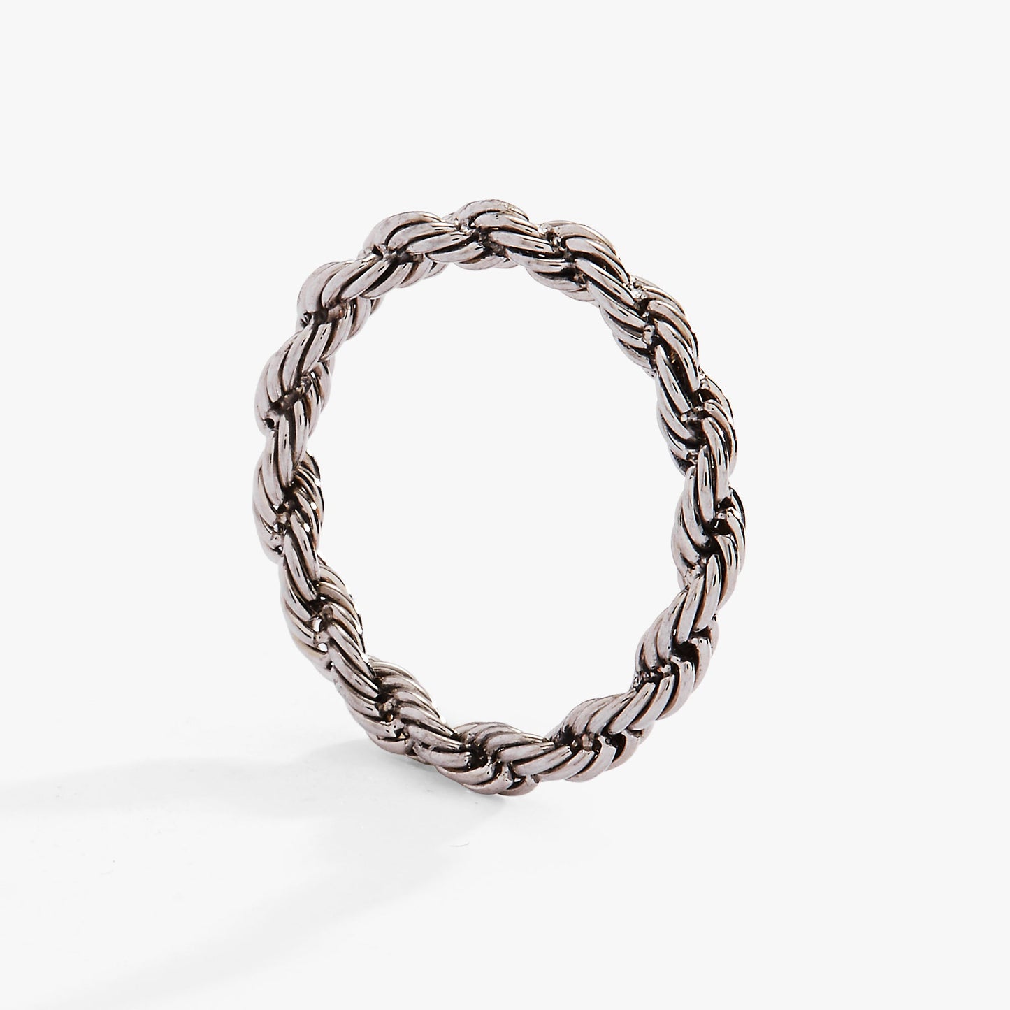 Frozen French Rope Ring ALEX AND ANI