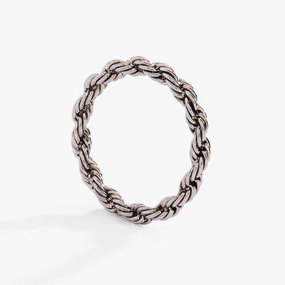 Frozen French Rope Ring ALEX AND ANI
