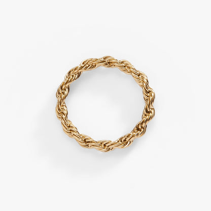 Frozen French Rope Ring ALEX AND ANI