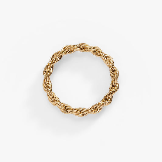 Frozen French Rope Ring ALEX AND ANI