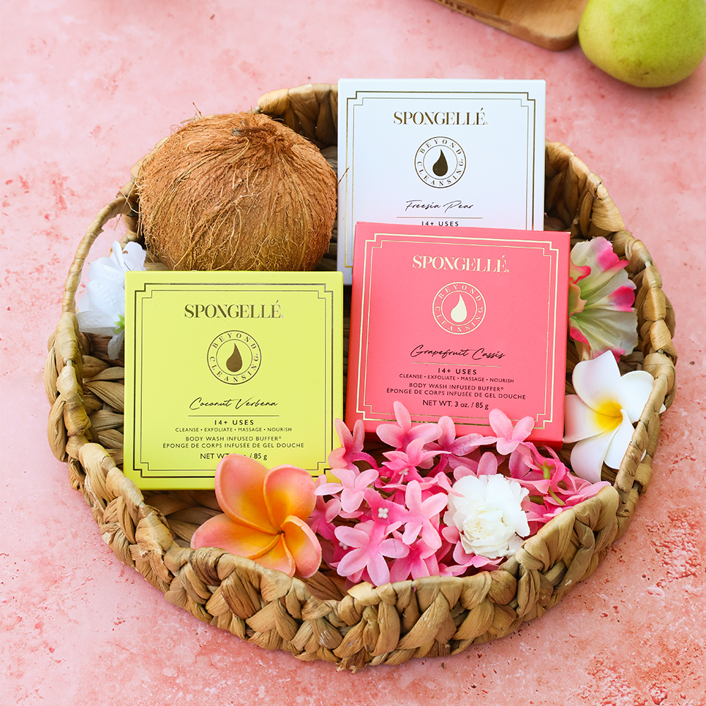 Fruity Boxed Flower Set Spongellé
