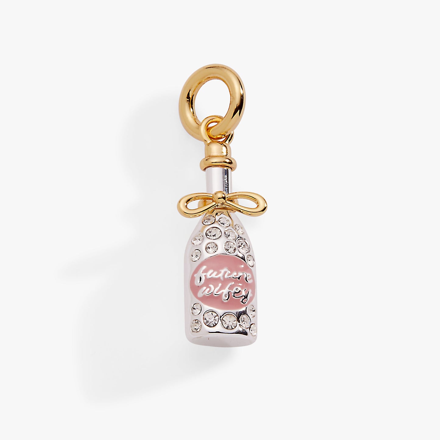 ‘Future Wifey’ Crystal Champagne Charm ALEX AND ANI