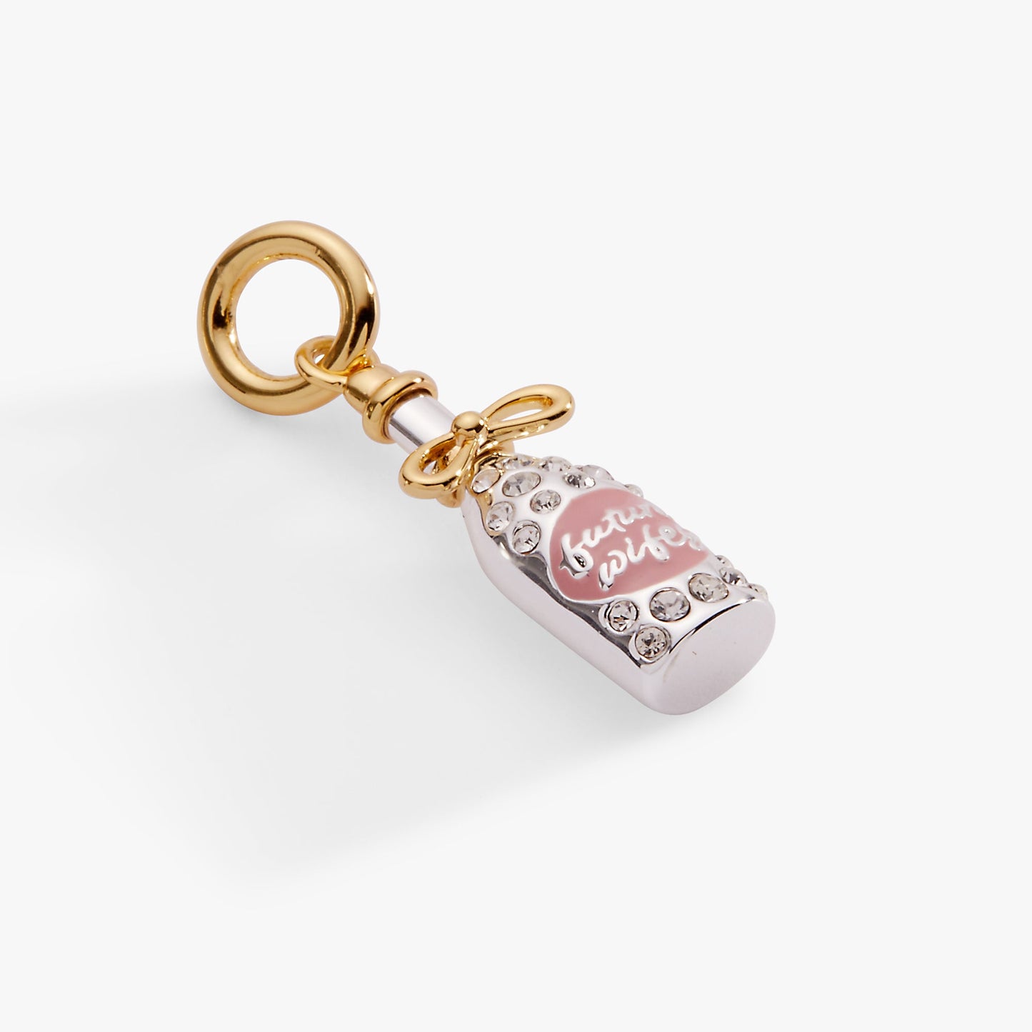 ‘Future Wifey’ Crystal Champagne Charm ALEX AND ANI