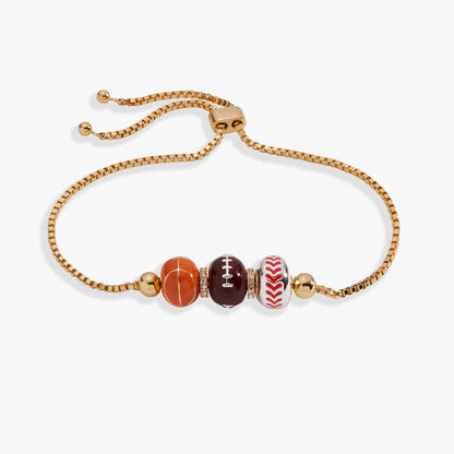 Game On Spinner Bolo Bracelet ALEX AND ANI