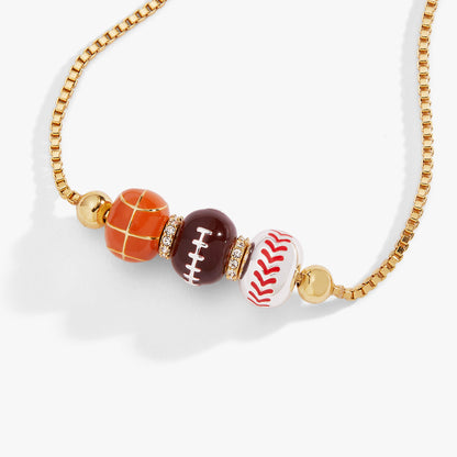 Game On Spinner Bolo Bracelet ALEX AND ANI