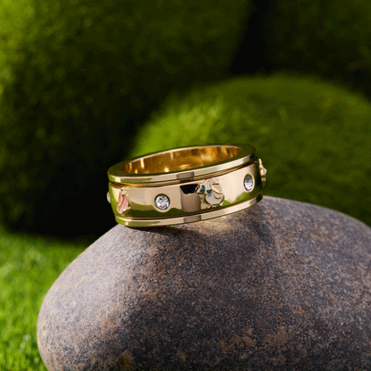 Garden Party Fidget Ring ALEX AND ANI