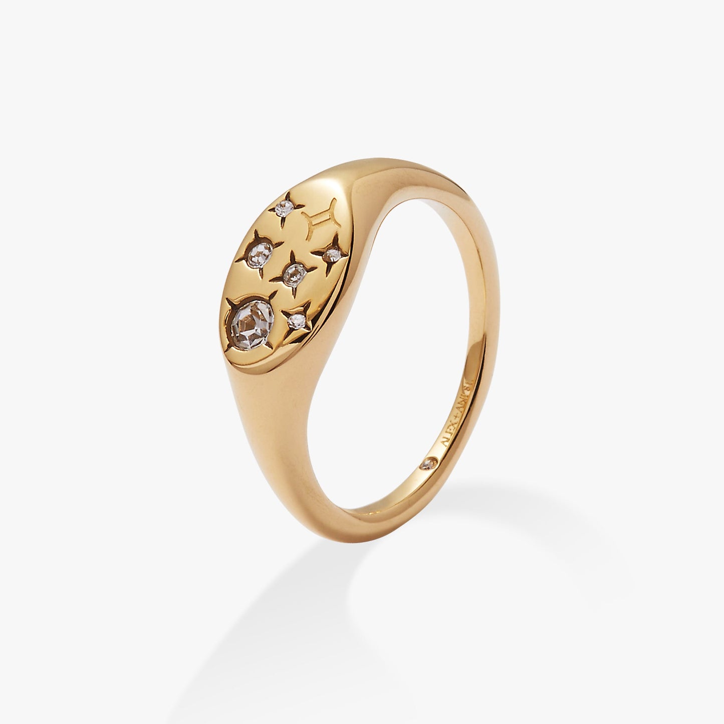 Gemini Zodiac Ring ALEX AND ANI